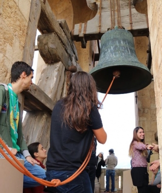 Els campaners de Reus fan el repic de campanes per la pau aquest diumenge 31 de desembre 