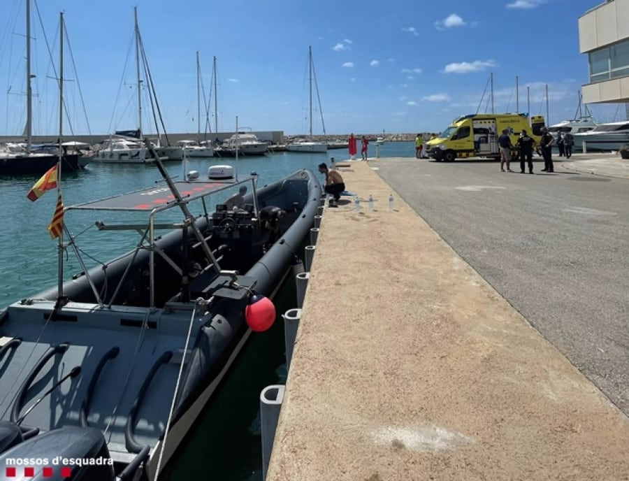 Els dos homes que diumenge van perdre la vida quan anaven a fer un bateig de submarinisme a la costa de Segur de Calafell van morir per ofegament
