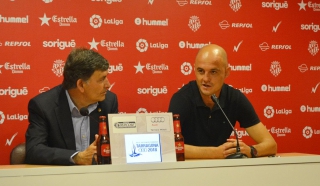 Presentació del nou entrenador del Gimnàstic de Tarragona, Nano Rivas 
