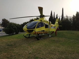 El SEM ha traslladat l&#039;home en helicòpter medicalitzat a l&#039;hospital Vall d&#039;Hebron de Barcelona