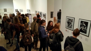 Imatge de la mostra de Català i Pic al MAMT el dia de la seva inauguració