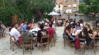 Imatge de la Boladissada celebrada dissabte al pati de Vallsgenera-Casa Caritat 