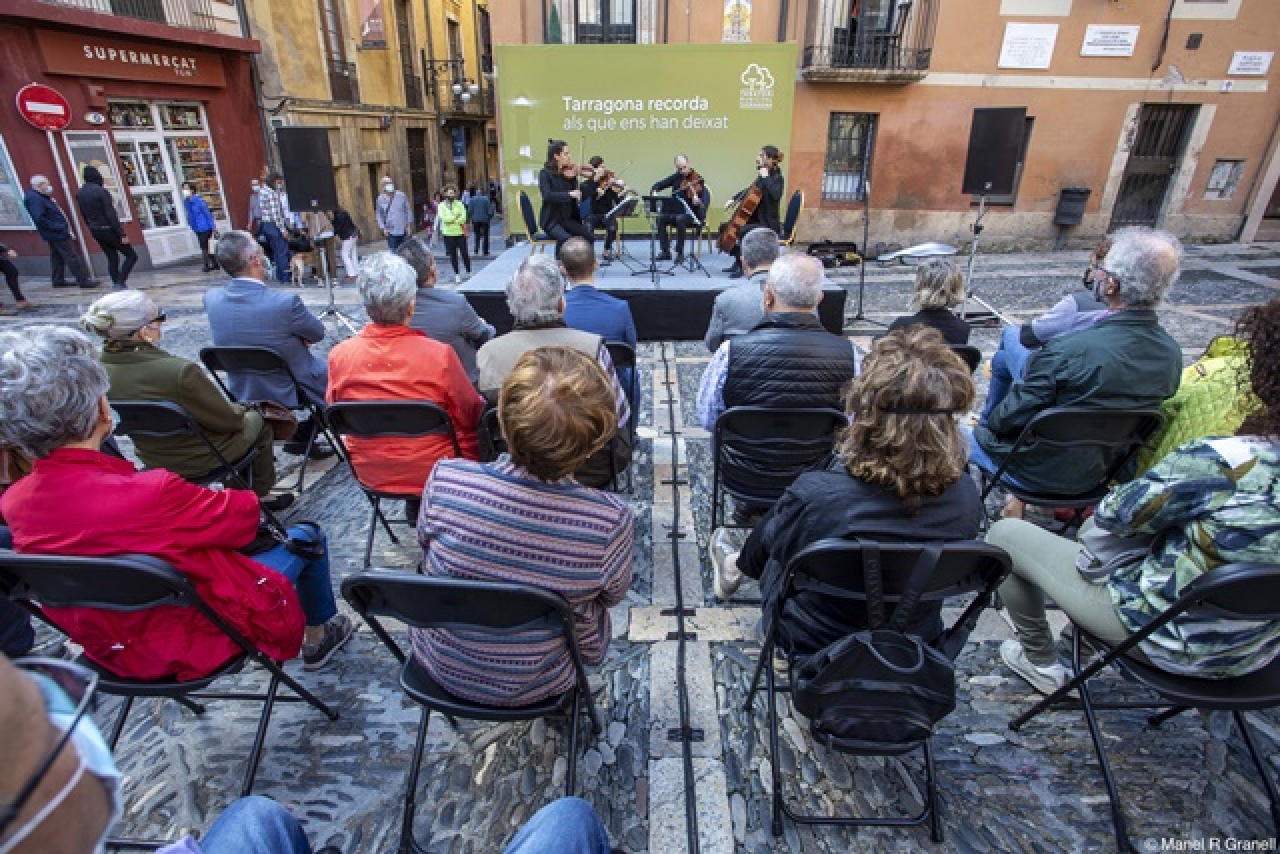 Tarragona farà un homenatge als seus difunts amb un concert del Quartet Gerhard