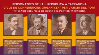 L’Arxiu del Port organtiza el cicle ‘Personatges de la II República a Tarragona’