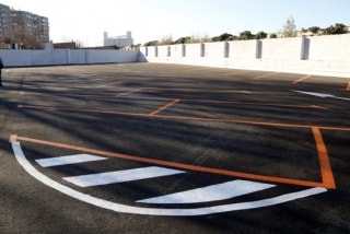 Les noves places d&#039;aparcament de zona taronja al passeig Independència de Tarragona