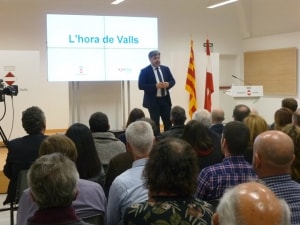 L&#039;alcalde de Valls, Albert Batet, va pronunciar la conferència &#039;L&#039;Hora de Valls&#039; a l&#039;antic Convent del Carme.