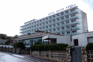 Imatge d&#039;un dels hotels tancats a Salou a causa del coronavirus