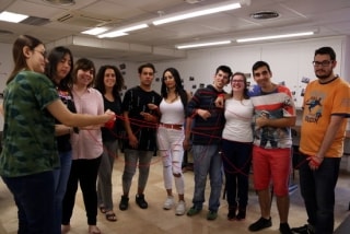 Un grup de joves que ha participat en la primera edició del Programa Noves Oportunitats del Camp de Tarragona