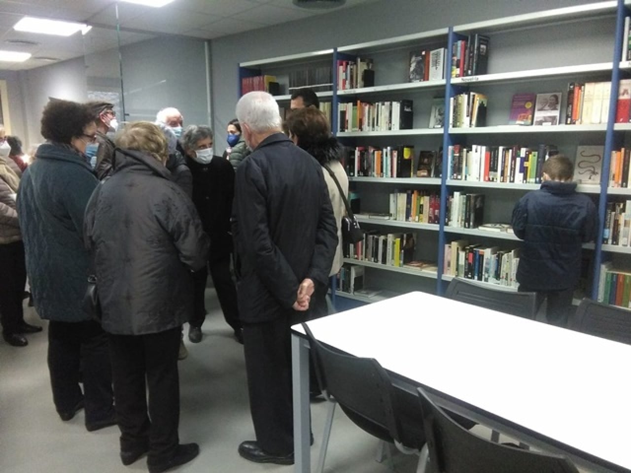 Visitants, ahir, a la Biblioteca Municipal Marina Capdevila de Castellvell del Camp