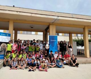 Imatge d'arxiu d'una trobada d'alumnes d'escoles verdes del Tarragonès