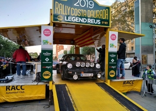 Sortida de la cinquena edició del Rally Costa Daurada Legend, a Reus