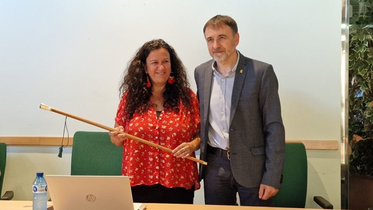 Virginia Moreno Navarro substitueix Josep Carreras i Benach com a alcaldessa de Santa Oliva