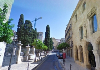 Imatge del carrer de les Coques de la Part Alta de Tarragona 