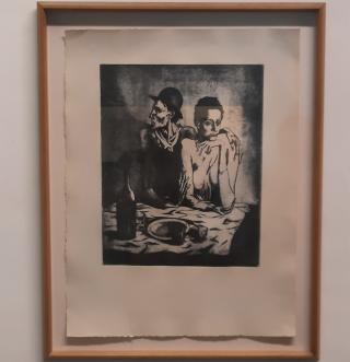 Imatge d&#039;un dels gravats de l&#039;exposició &#039;Picasso i l&#039;art del gravat (1904-1971)&#039;, al Museu de Valls