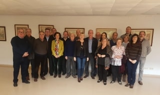 Foto de família del Senat tarragoní reunit aquest dissabte