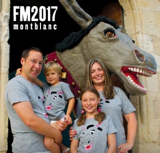 La família Sans-Folch al complet ja llueix la samarreta