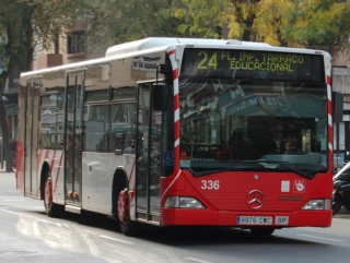 Imatge d&#039;un bus de l&#039;EMT de Tarragona 