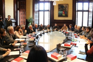  Reunió de la Junta de Portaveus del Parlament del 26 de març 