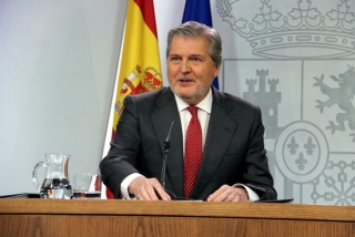 El portaveu del govern espanyol, Íñigo Méndez de Vigo, en una compareixença recent