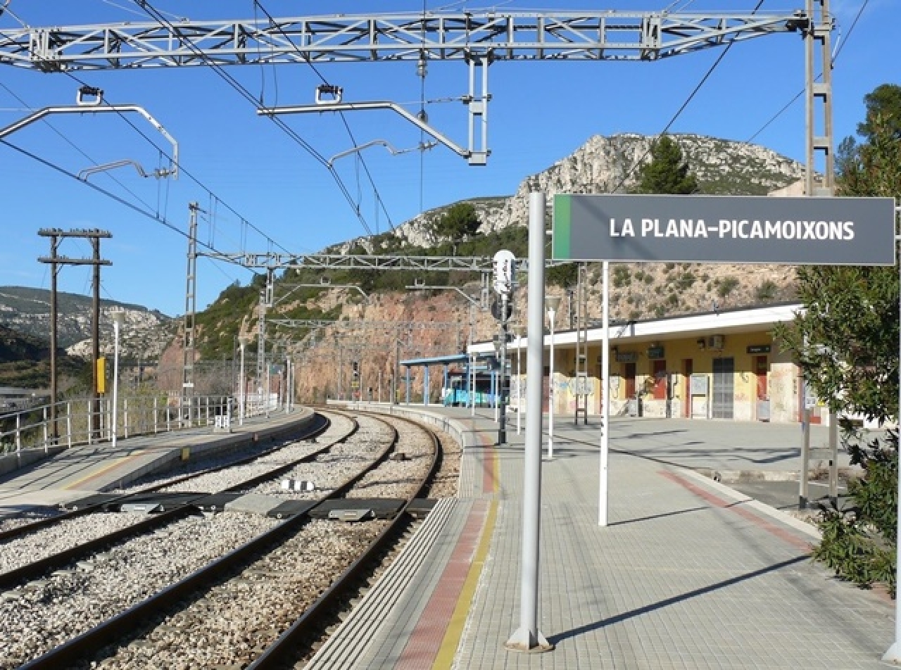 Renfe ha apuntat que a causa de la incidència un tren que va de la Plana-Picamoixons a Sant Vicenç de Calders circula amb 60 minuts de retard