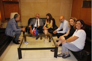 L&#039;alcalde Ricomà ha rebut la delegació turca al consistori tarragoní