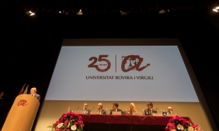 La URV va celebrar el desembre passat l&#039;acte central del 25è aniversari de la seva creació