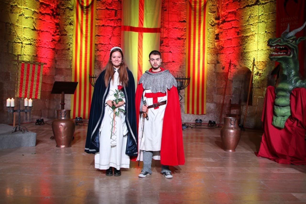 Albert Ruiz i Maria Franquès seran Sant Jordi i Princesa de la 36a Setmana Medieval de Montblanc