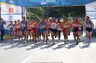 Aquest matí s’ha celebrat a Tarragona la mitja marató dels XVIII Jocs Mediterranis