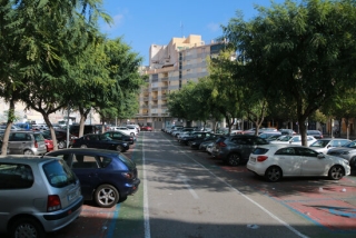 Imatge de l&#039;actual l&#039;espai on es construiran 60 pisos de protecció oficial, a la zona de la Hispània de Reus