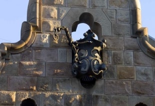 Detall de la Casa Calvet, obra de Gaudí.