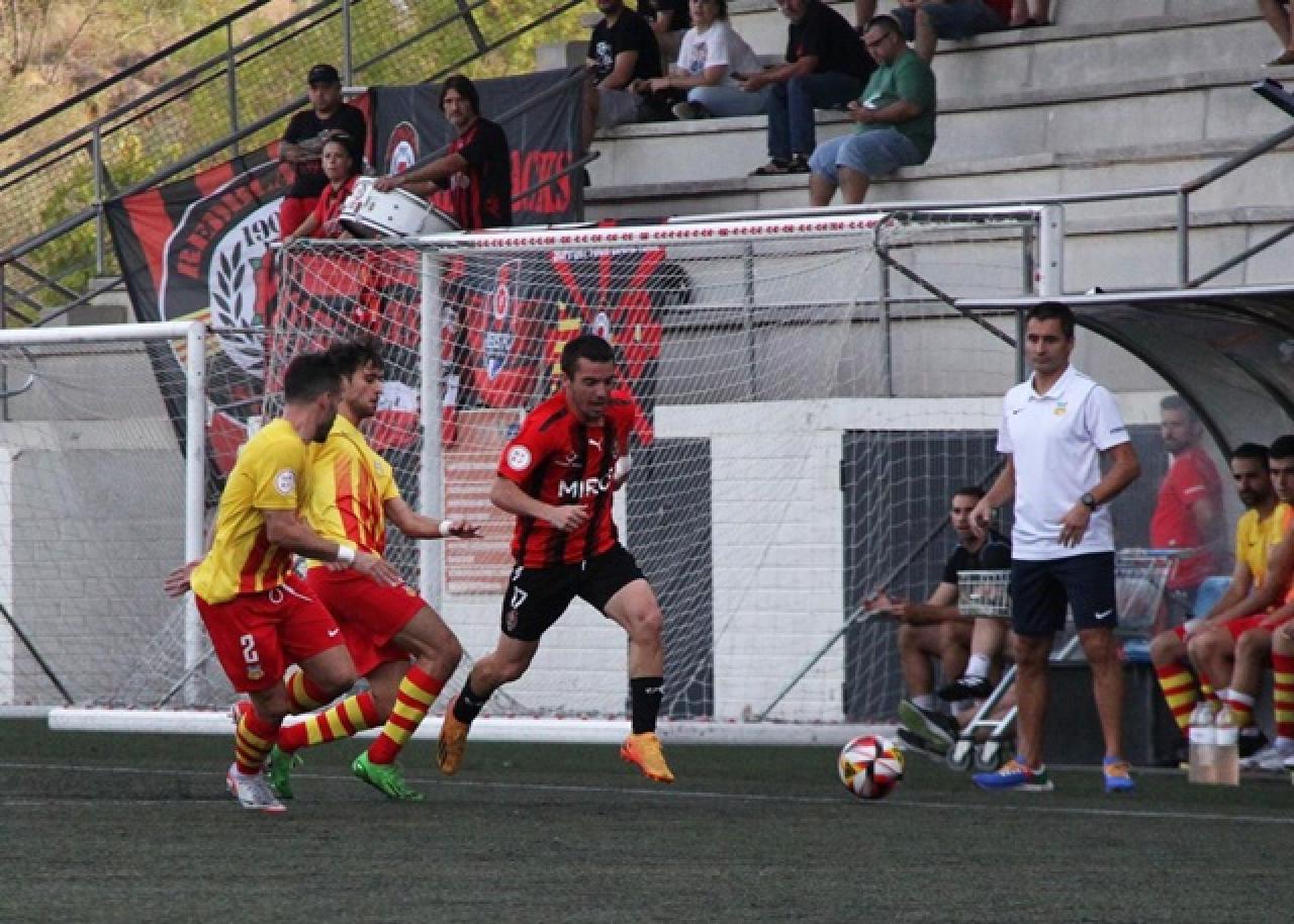 Imatge del partit FC Vilafranca - Reus FC Reddis