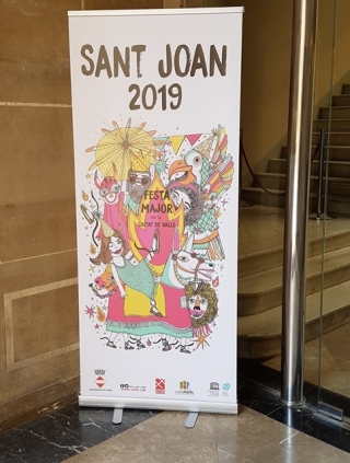 El cartell de la Festa Major de Sant Joan de Valls