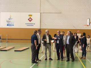 Responsables dels Jocs, de l&#039;Ajuntament de Constantí i de la Diputació de Tarragona van visitar les reformes