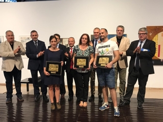 Els premiats i premiades del 4t Concurs de Pintura de Mútua Catalana