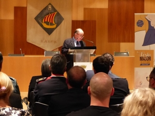 L&#039;exalcalde de Reus, Josep Abelló, va fer ahir el pregó de festes a la Sala de Plens de l&#039;Ajuntament de Salou