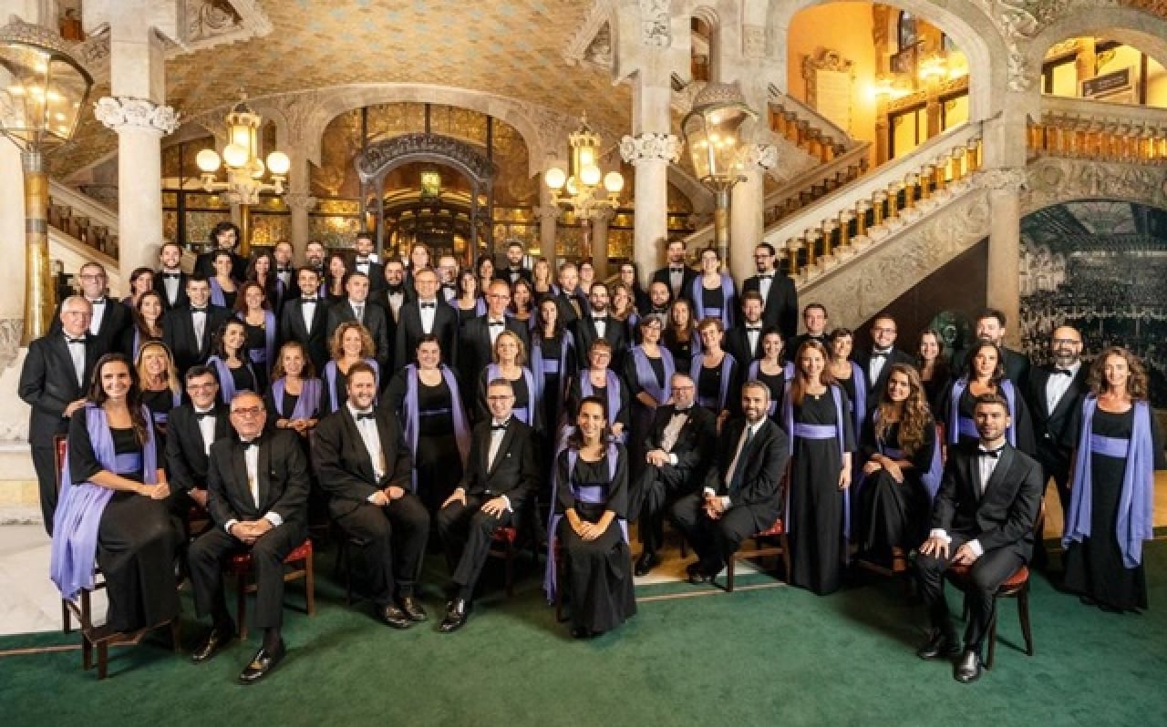 L&#039;Orfeó Català va convidar els cors Zóngora i Tyrichae, el passat mes d&#039;octubre, al Palau de la Música Catalana