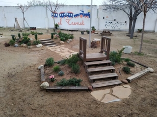 La Llar d’Infants municipal El Trenet ha transformat el pati del centre en jardí 