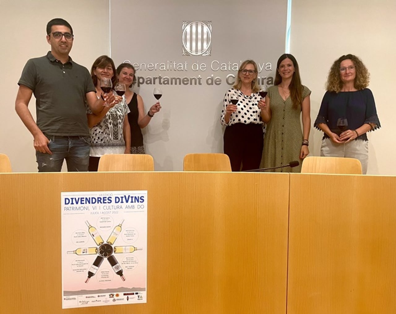 Presentació de la setena edició del cicle &#039;Divendres Divins&#039; als Serveis Territorials del Departament de Cultura a Tarragona