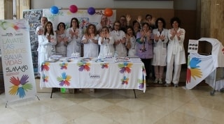 La campanya “Salveu vides: renteu-vos les mans”, a l&#039;Hospital Joan XXIII de Tarragona