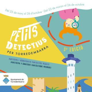 Cartell de la iniciativa &#039;Petits Detectius per Torredembarra&#039;