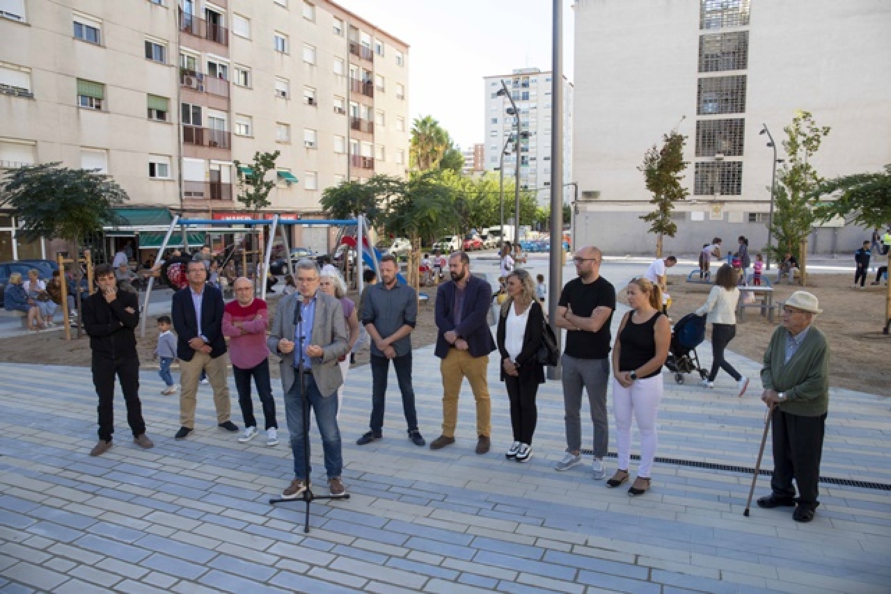 L&#039;alcalde de Tarragona, Pau Ricomà, va inaugurar la reforma de la plaça Catalunya del barri Sant Pere i Sant Pau