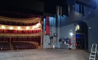 El Teatre Fortuny, des de l&#039;escenari