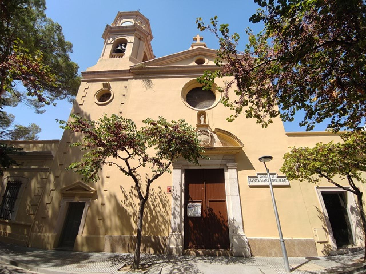 L&#039;Església de Santa Maria del Mar de Salou