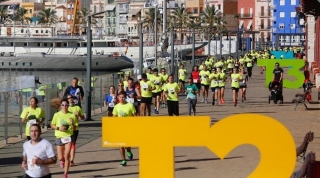 La Cursa per a la Marató celebrada al Moll de Costa va ser una de les activitats organitzades en el marc del projecte &#039;PortSolidari&#039;