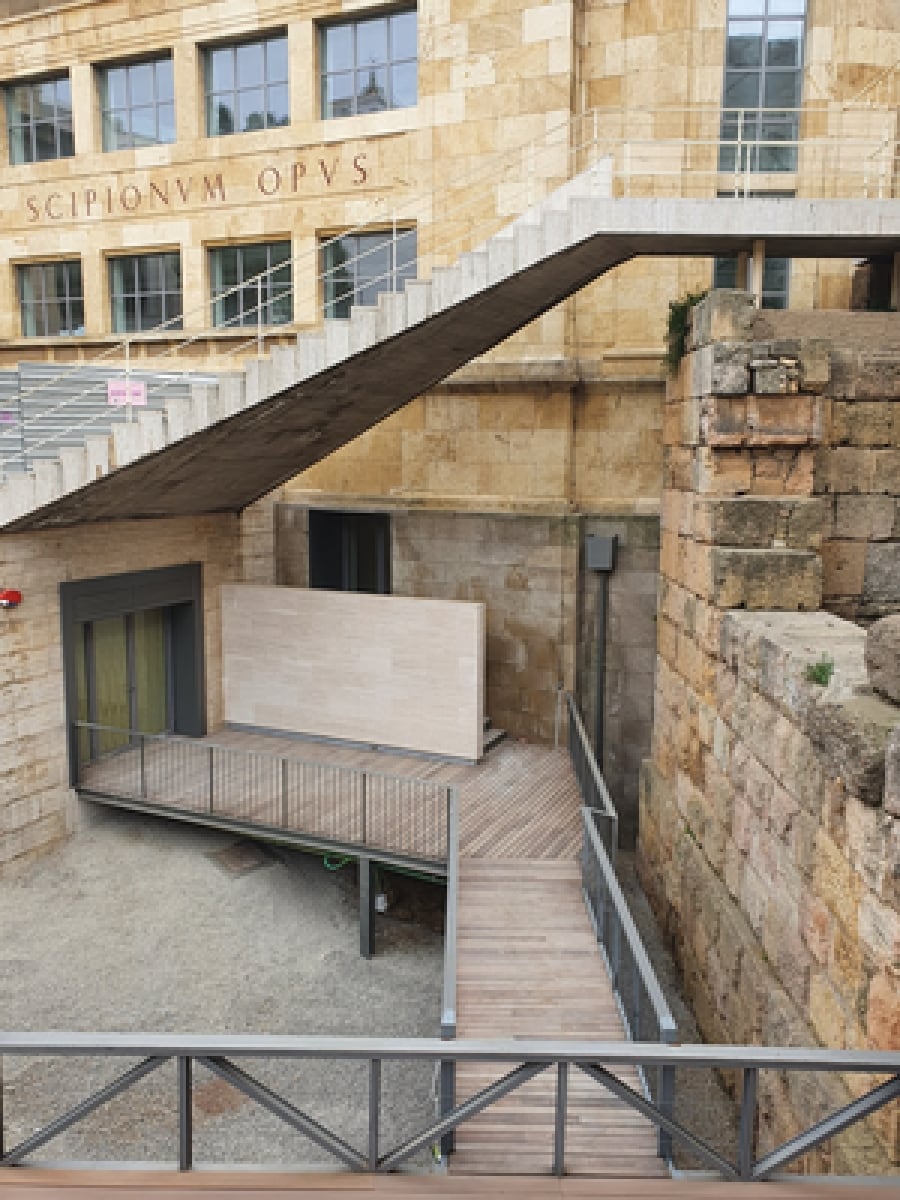 Continuen les obres de reforma de la seu central del Museu Nacional Arqueològic de Tarragona (MNAT)