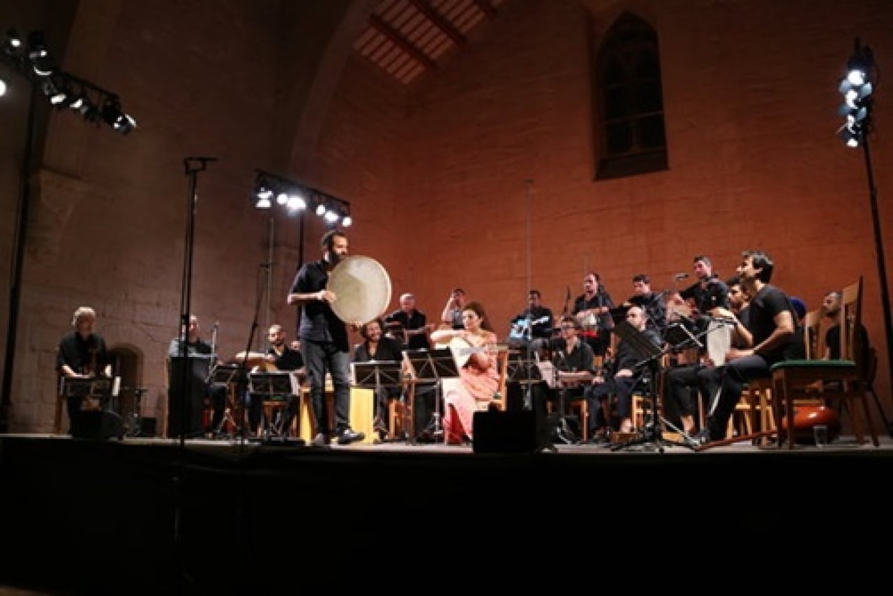 Imatge d&#039;un concert del Festival de Música Antiga, a Poblet