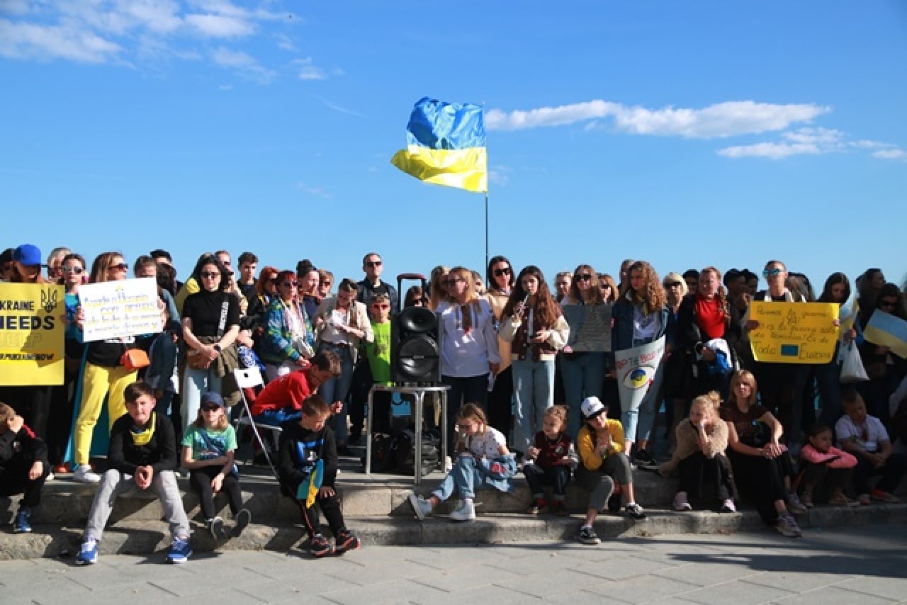 La comunitat ucraïnesa reclama des de Tarragona la fi de la guerra i es favorable a l&#039;enviament d&#039;armament