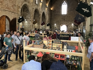 El Claustre de l&#039;església de Sant Francesc ha tornat a ser un any més l&#039;epicentre del festival de Playmobil de referència a Catalunya