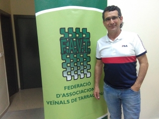 Alfonso López, president de la Federació d&#039;Associacions de Veïns de Tarragona (FAVT)