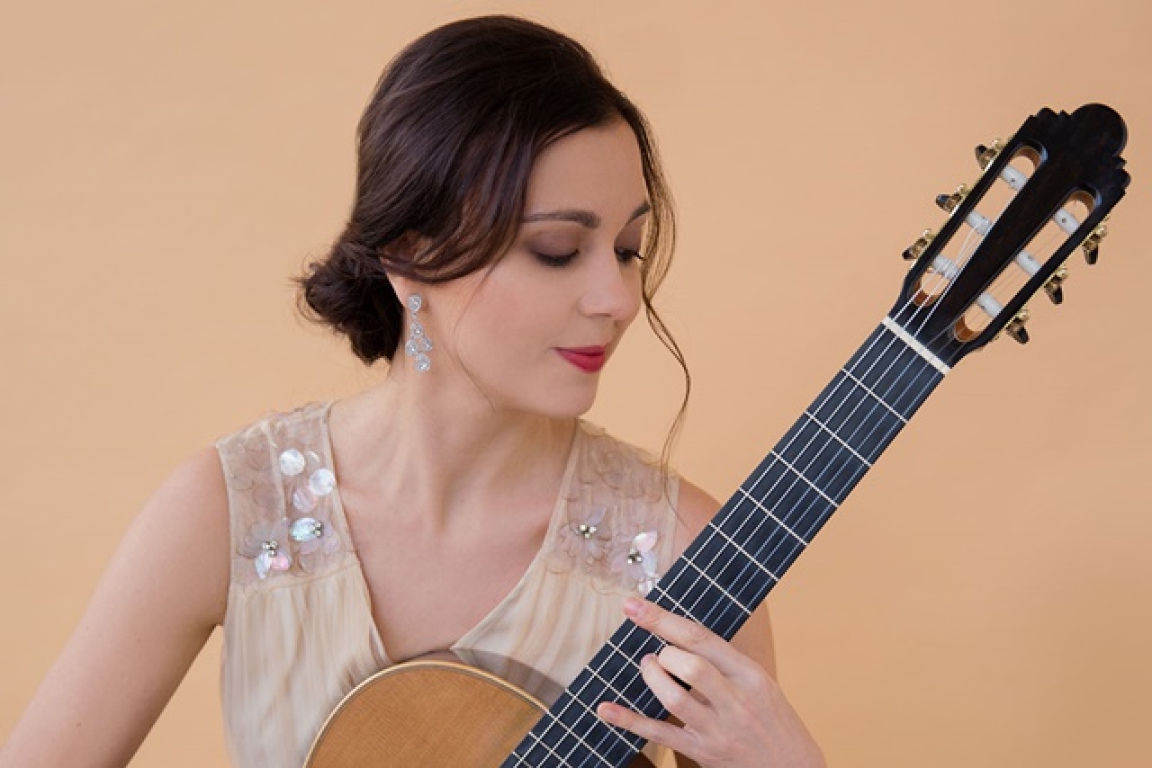 La guitarrista clàssica Ekaterina Záytseva 